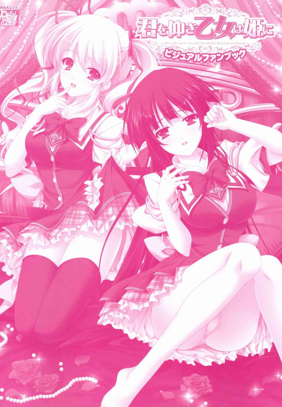 Kimi wo Aogi Otome wa Hime ni Visual Fan Book page 2 full