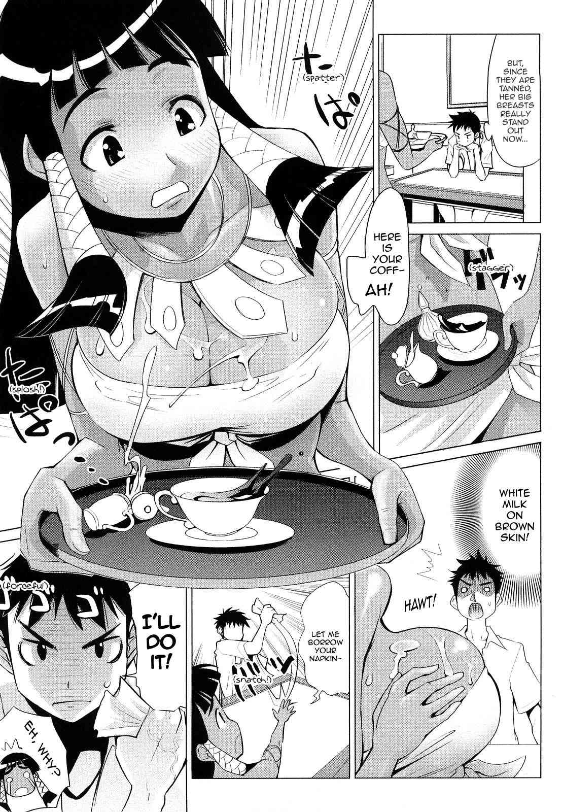 Nathuiro Oppai Kafe | Summer-Tanned Breasts Cafe page 5 full