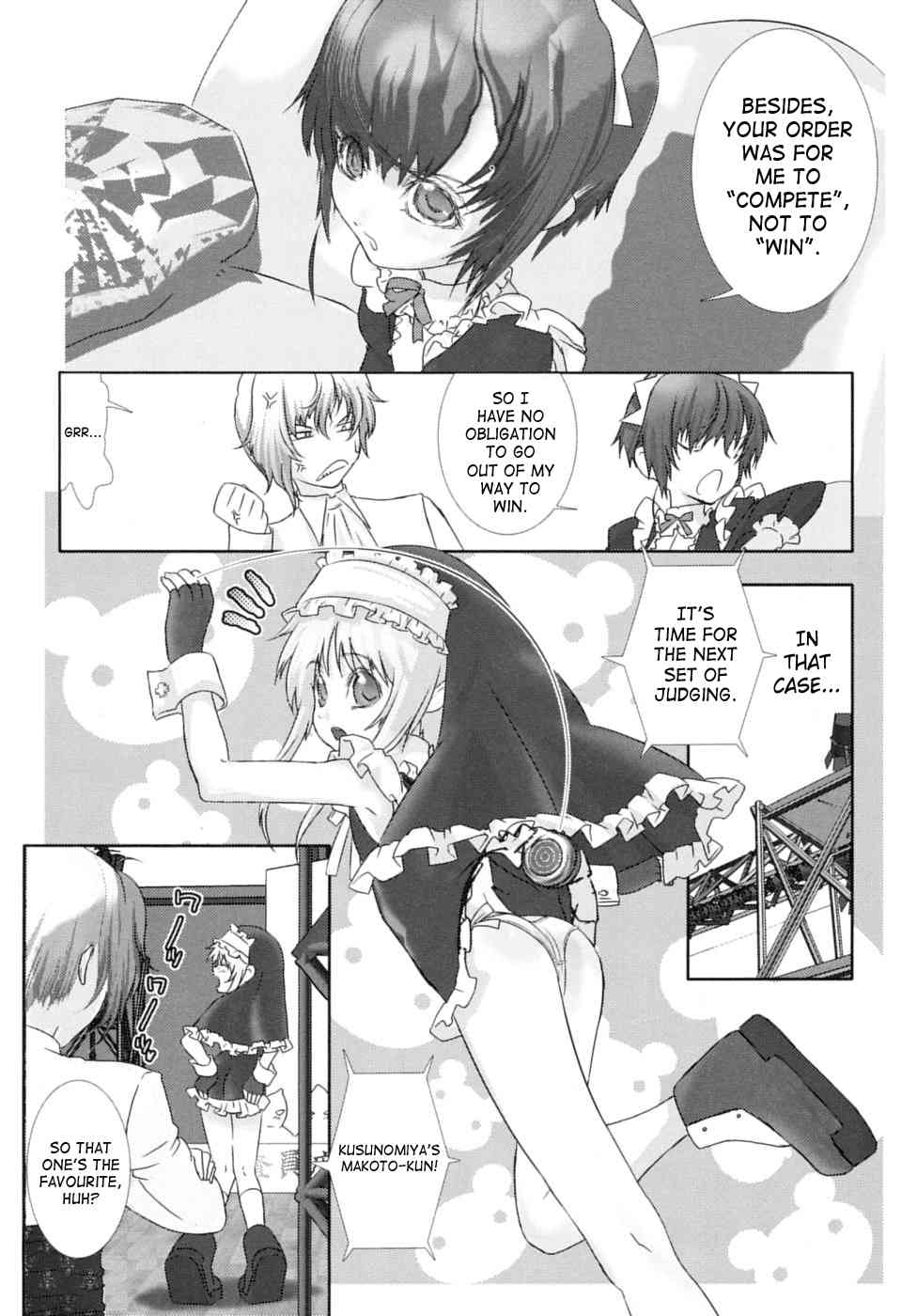 Shounen Maid Kuro-kun’s Butt Competition page 9 full