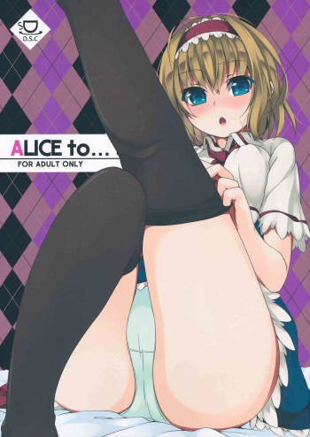 ALICE to... cover
