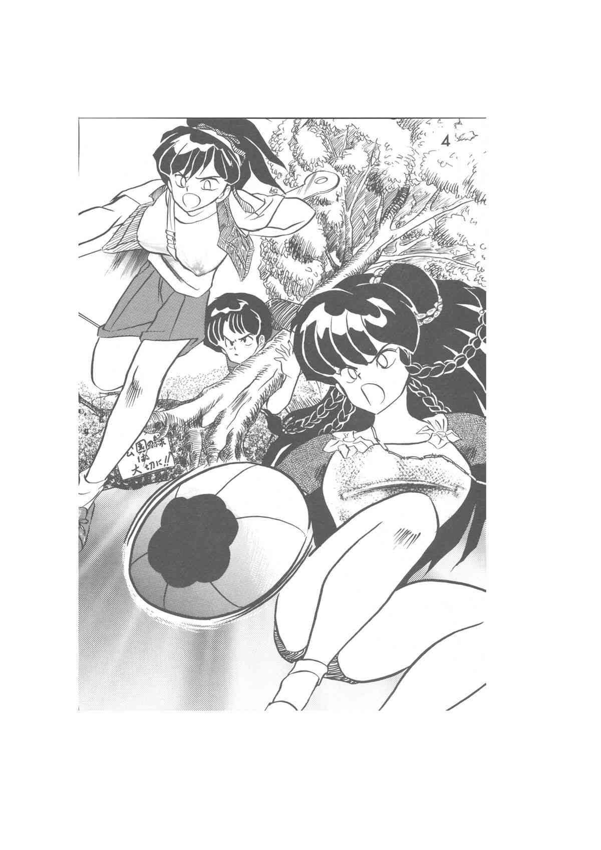 小説らんま1／2　完結編　-第一部　恋の発生- A Ranma Novel By Dark Zone page 4 full