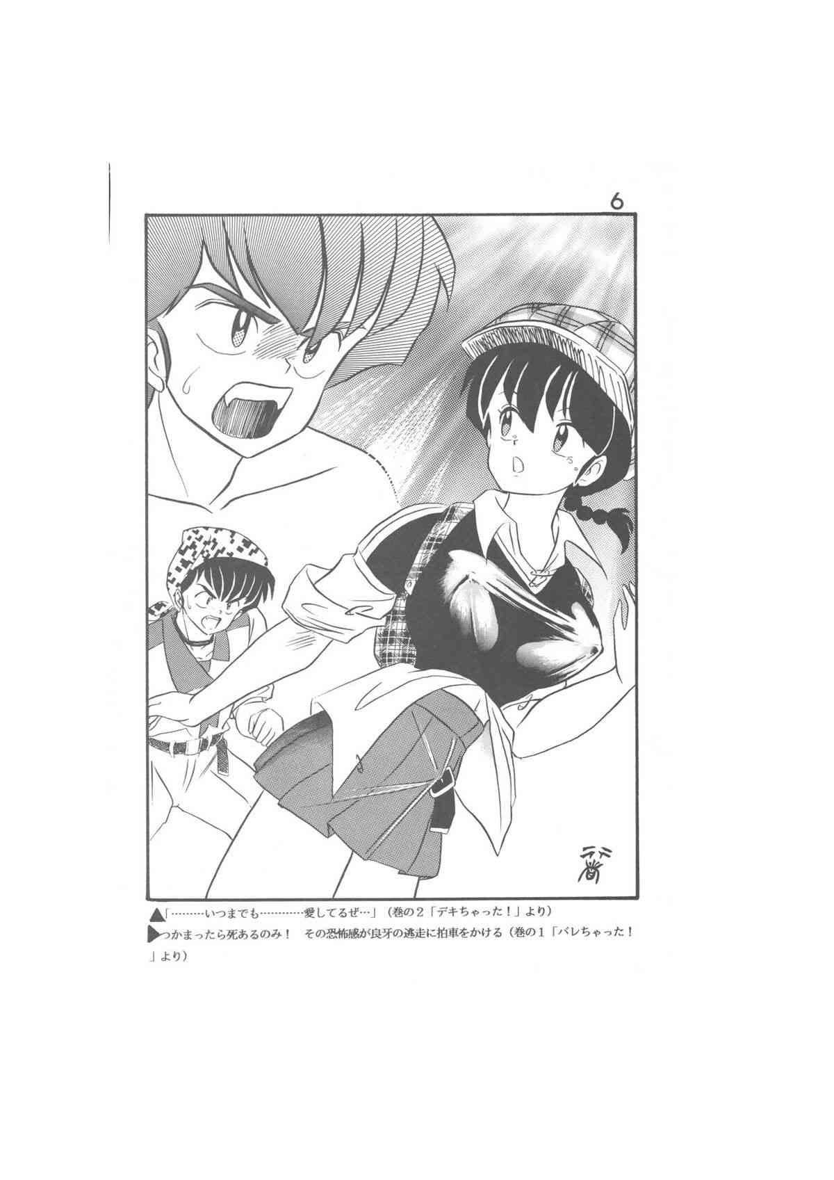 小説らんま1／2　完結編　-第一部　恋の発生- A Ranma Novel By Dark Zone page 6 full