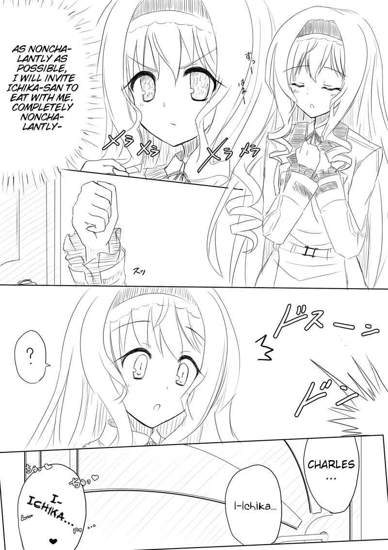 Kakenunara Kakereba Kakou Charlotte -  If you can't describe it, draw it, let's draw Charlotte OMAKE page 3 full