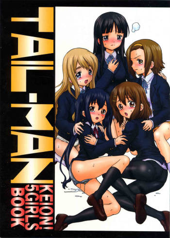 TAIL-MAN KEION! 5GIRLS BOOK BOOK cover