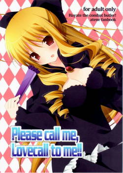 [Aiiro Jikan] Please call me, Lovecall to me!! (Hayate no gotoku!)