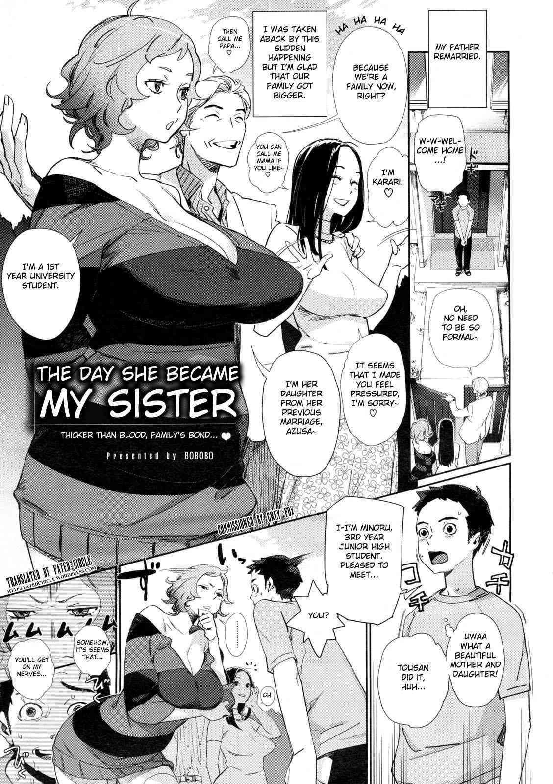 The Day She Became My Sister page 1 full