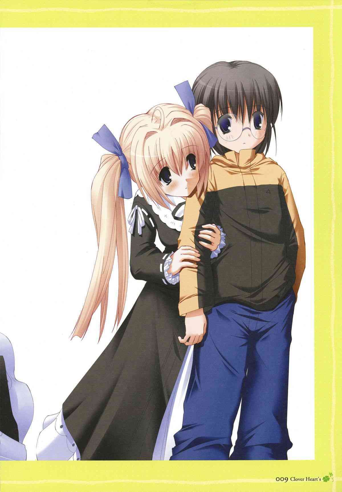 clover heart's visual fan book page 10 full