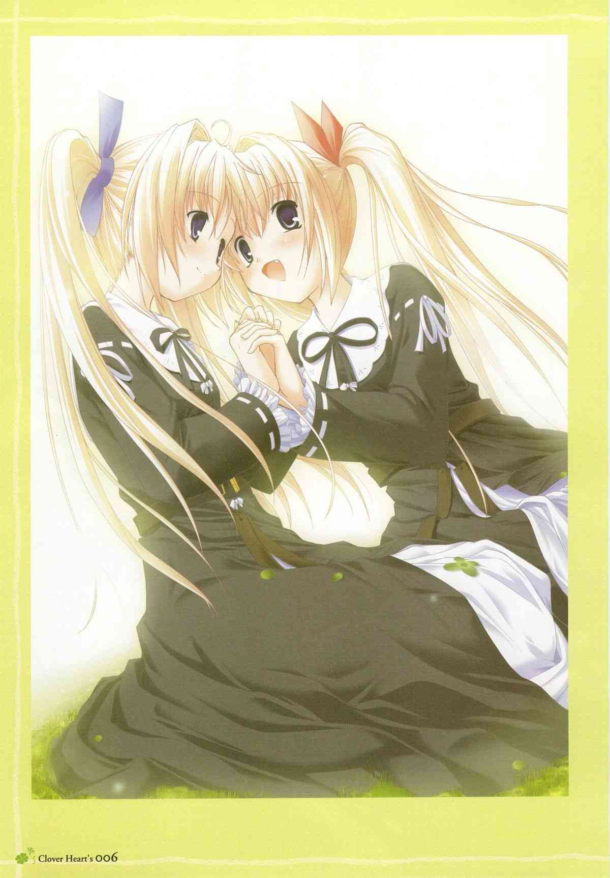 clover heart's visual fan book page 7 full