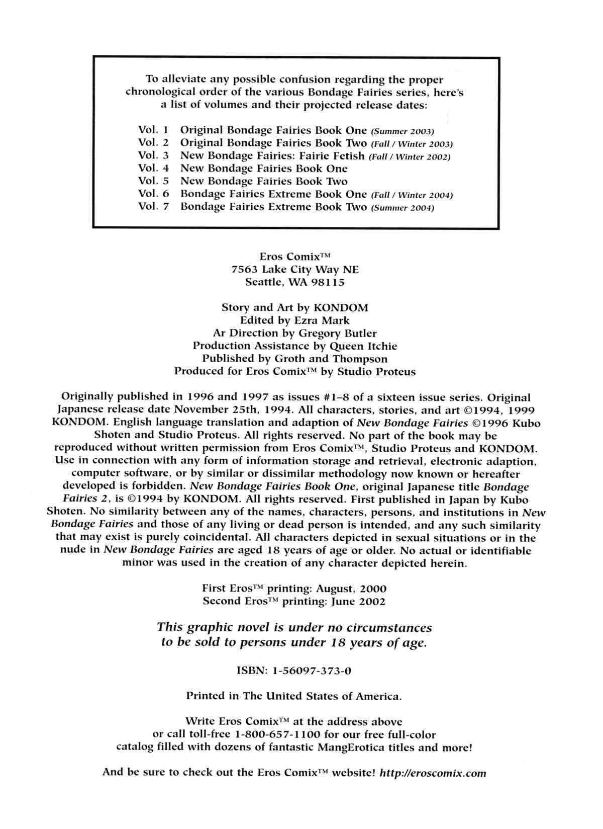 The New Bondage Fairies - Book One page 4 full