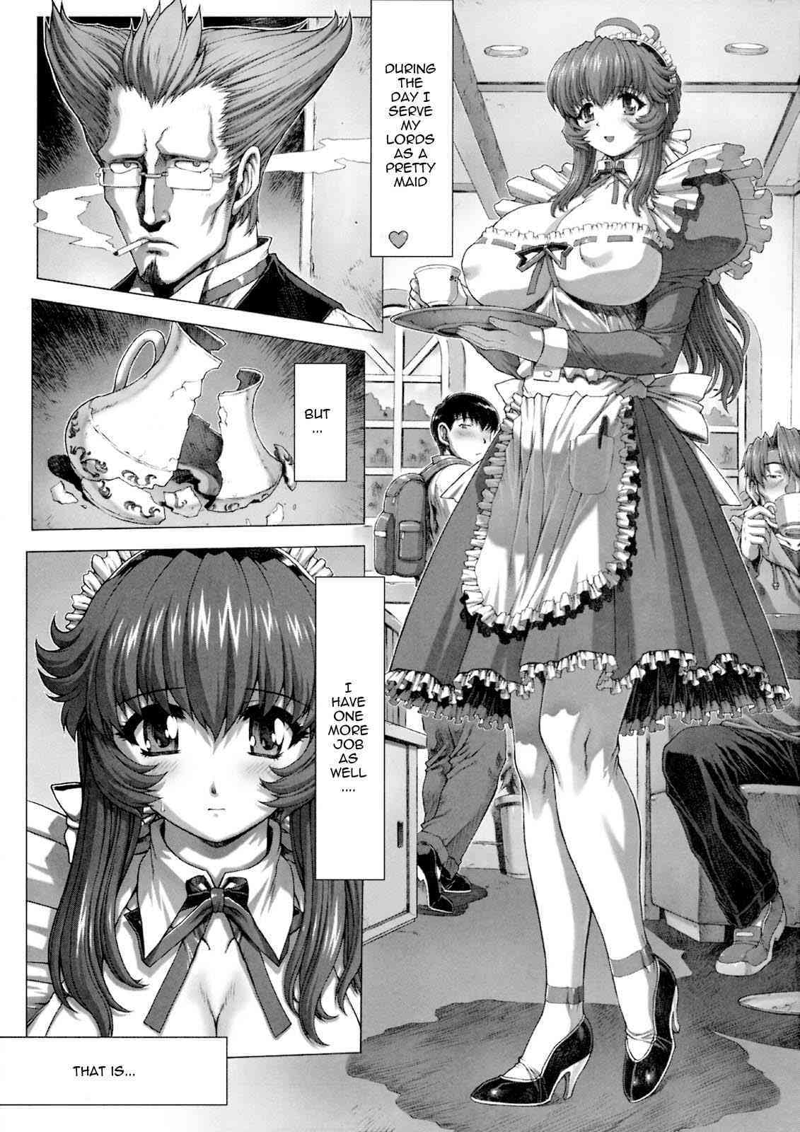 Bakunyuu Maid Kari Zenpen  =Imari= page 4 full