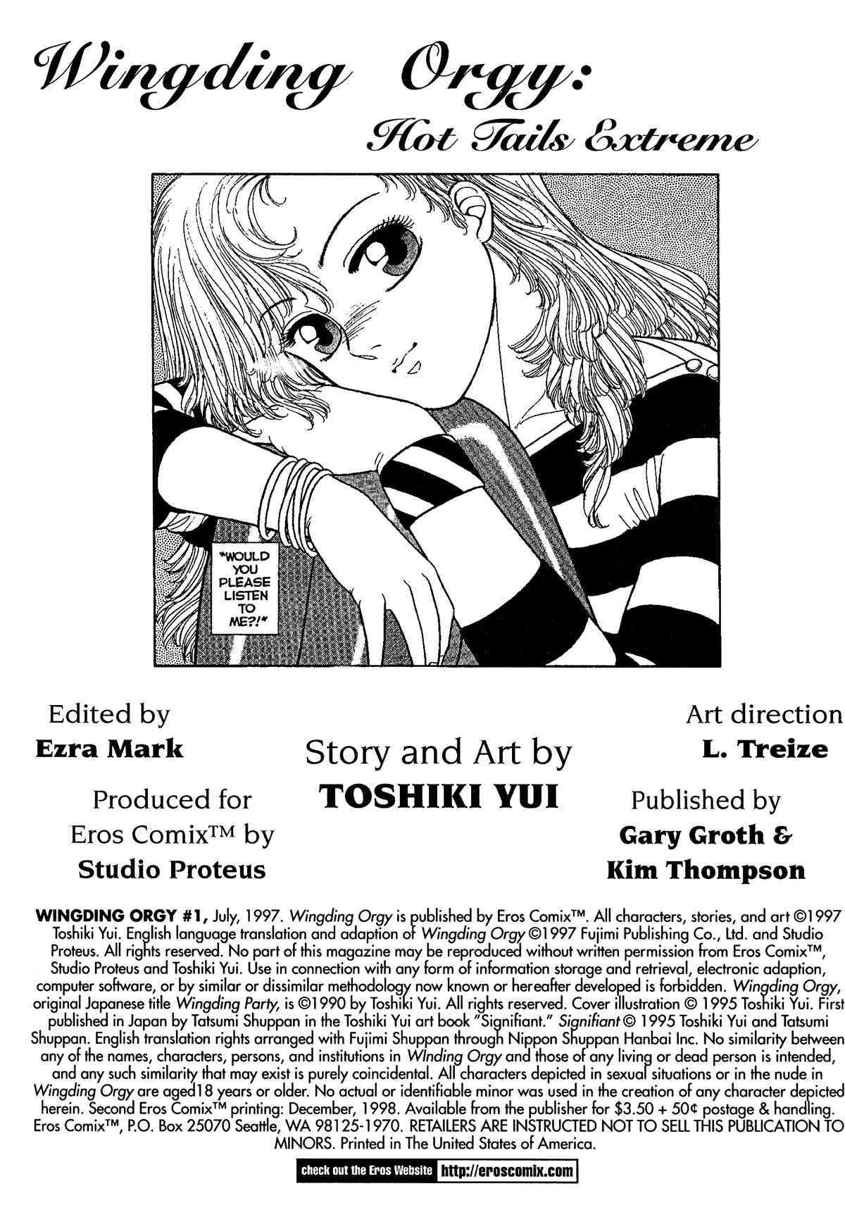 Wingding Orgy: Hot Tails Extreme #1 page 2 full