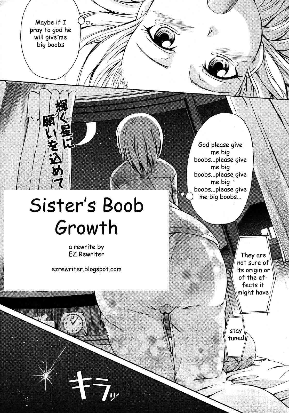Sister's Boob Growth page 3 full