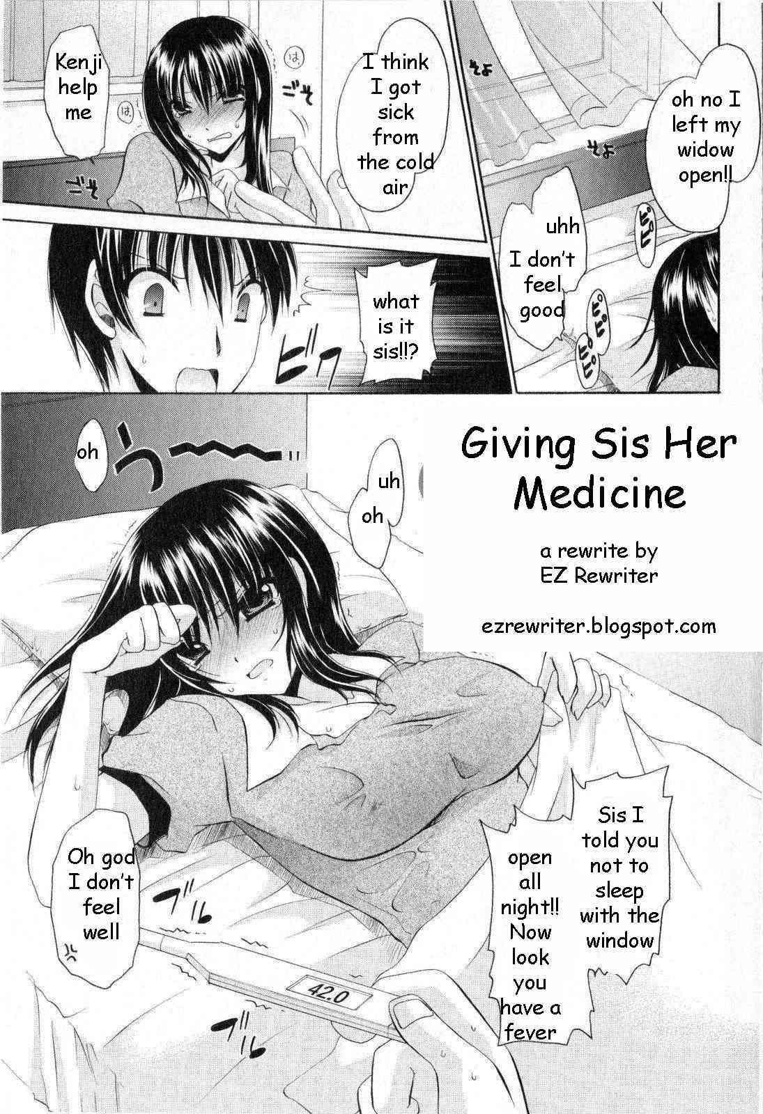 Giving Sis Her Medicine page 1 full