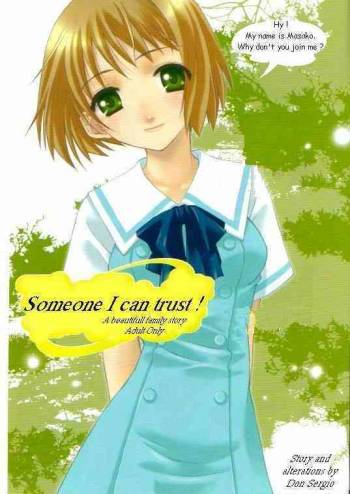Someone I can trust! A beautiful family story cover