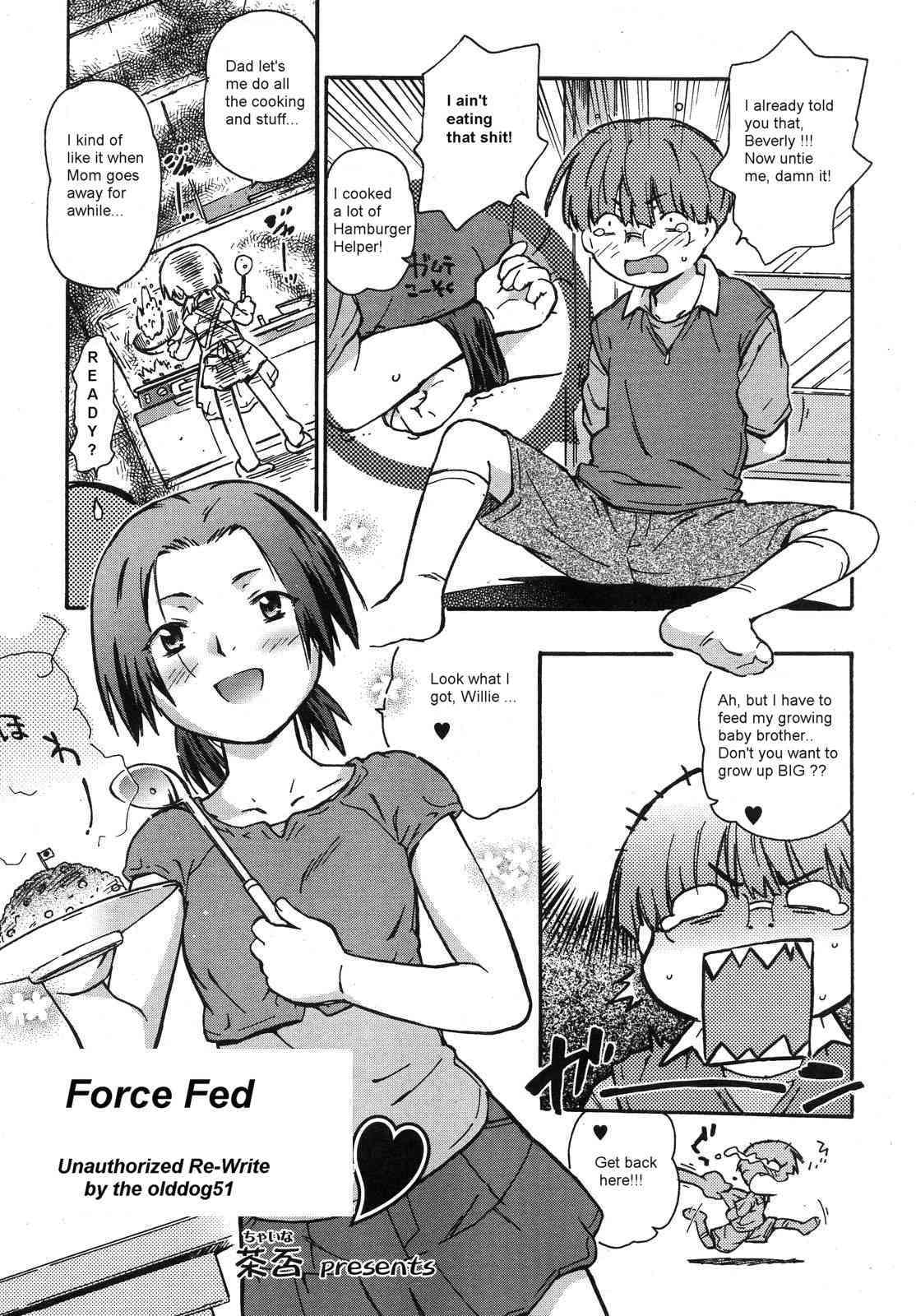 Force Fed page 1 full