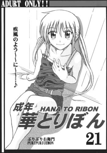 Seinen Hana to Ribon 21 cover