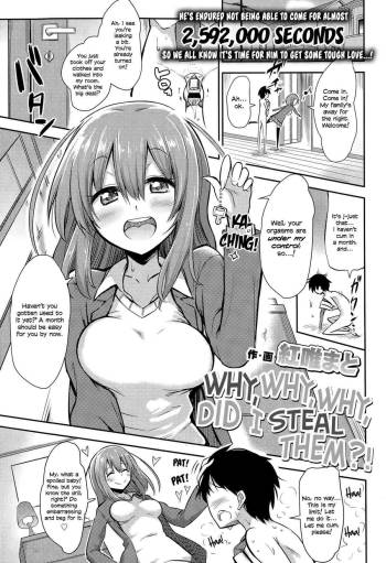 Boku wa Naze Naze Naze Totta!? | Why, why, why did I steal them?!   =LWB= cover