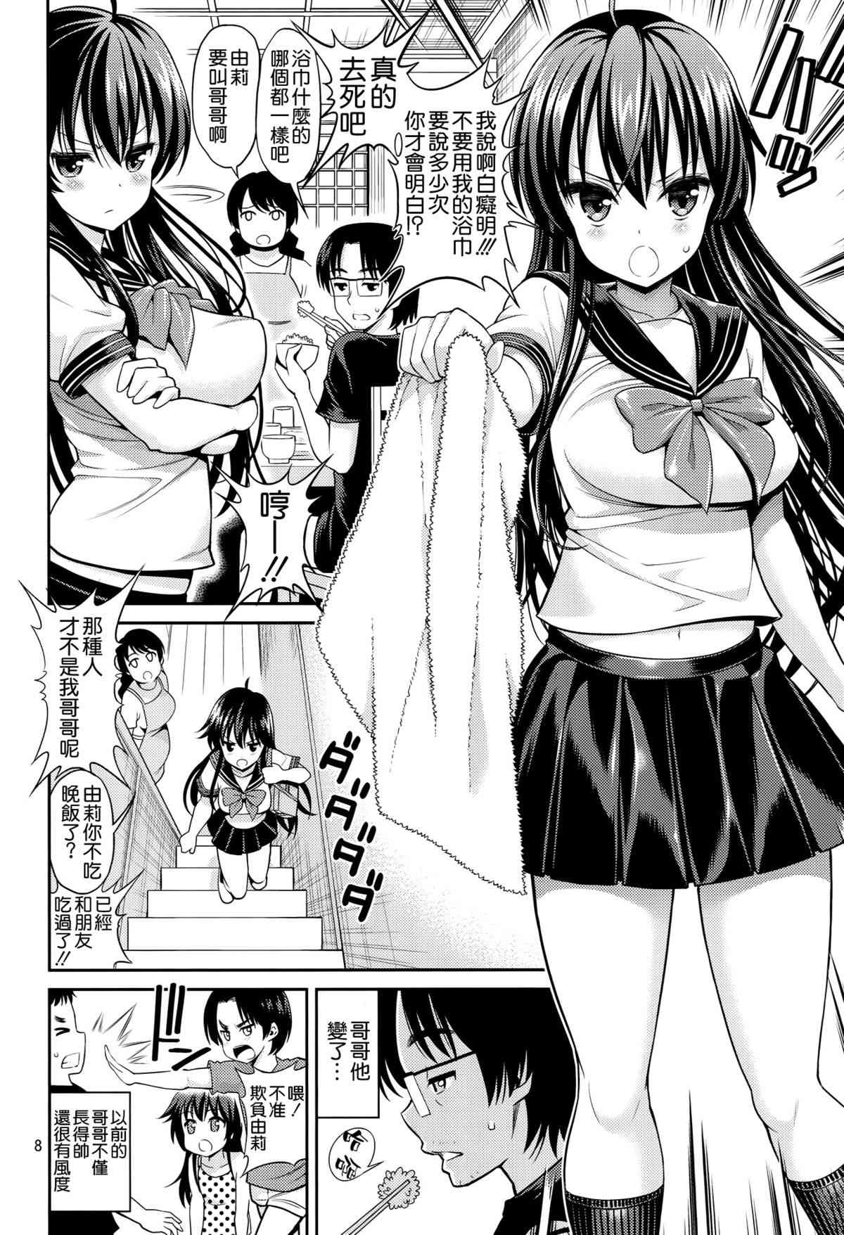 寝てる妹～弄る兄～ page 8 full
