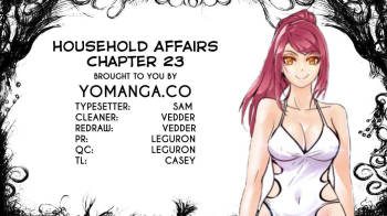 Household Affairs Ch. 23 cover