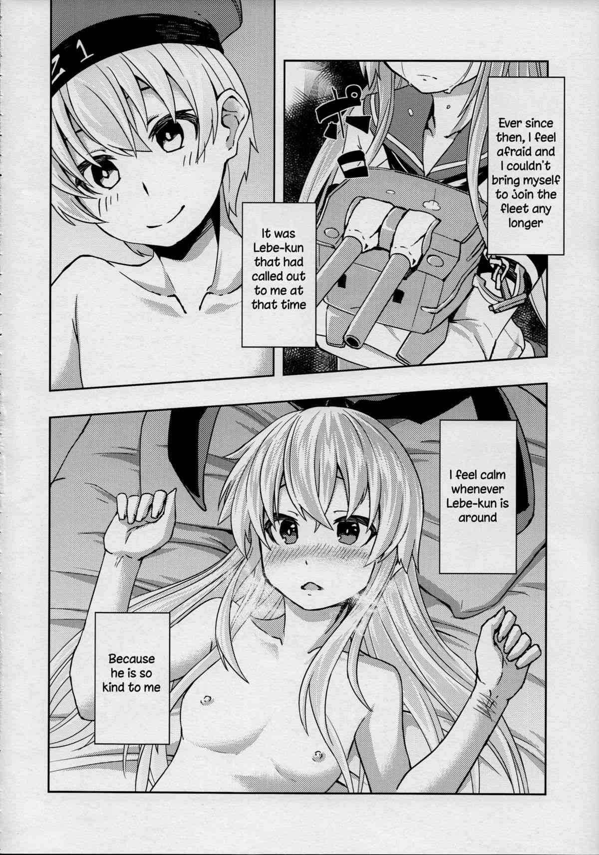 Koakuma Lebe-kun no Chinjufu Nisshi Zwei | Little Devil Lebe-kun's Navy Base Diary Zwei page 5 full