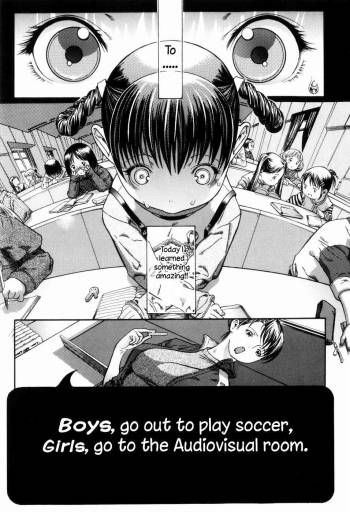 Boys, go out to play soccer. Girls, go to the audiovisual room cover