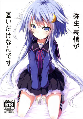 Yayoi, Hyoujou ga Katai Dakenan Desu cover