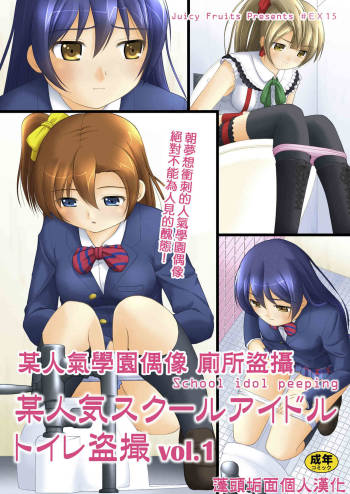 Bou Ninki School Idol Toilet Tousatsu vol. 1 | 某人氣學園偶像 廁所盜攝 Vol. 1 cover