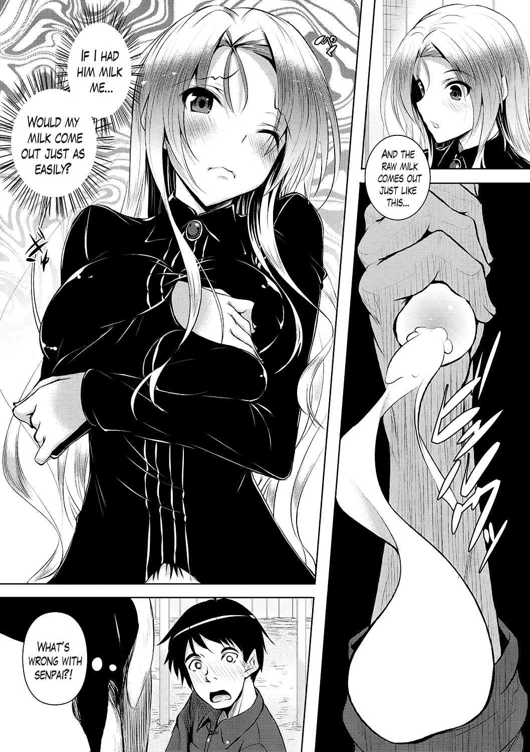 Senpai Shiboritate | Freshly Milked Senpai page 8 full