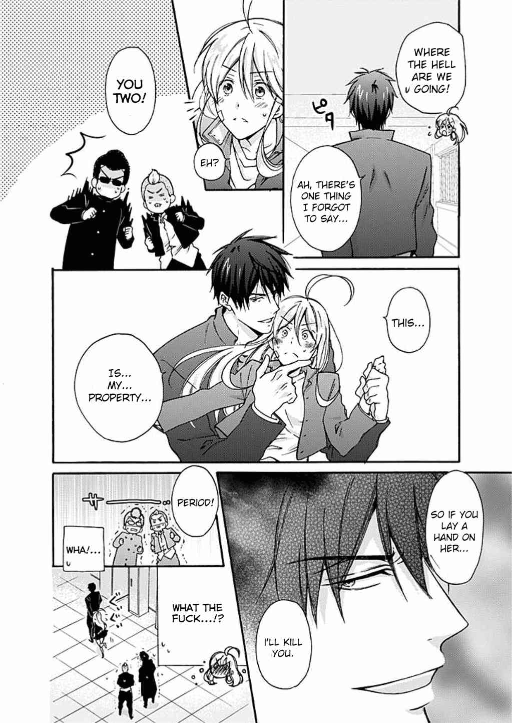 Nyotaika Yankee Gakuen ☆ Ore no Hajimete, Nerawaretemasu. 2 | Genderbender Yankee School ☆ They're Trying to Take My First Time. 2 page 9 full