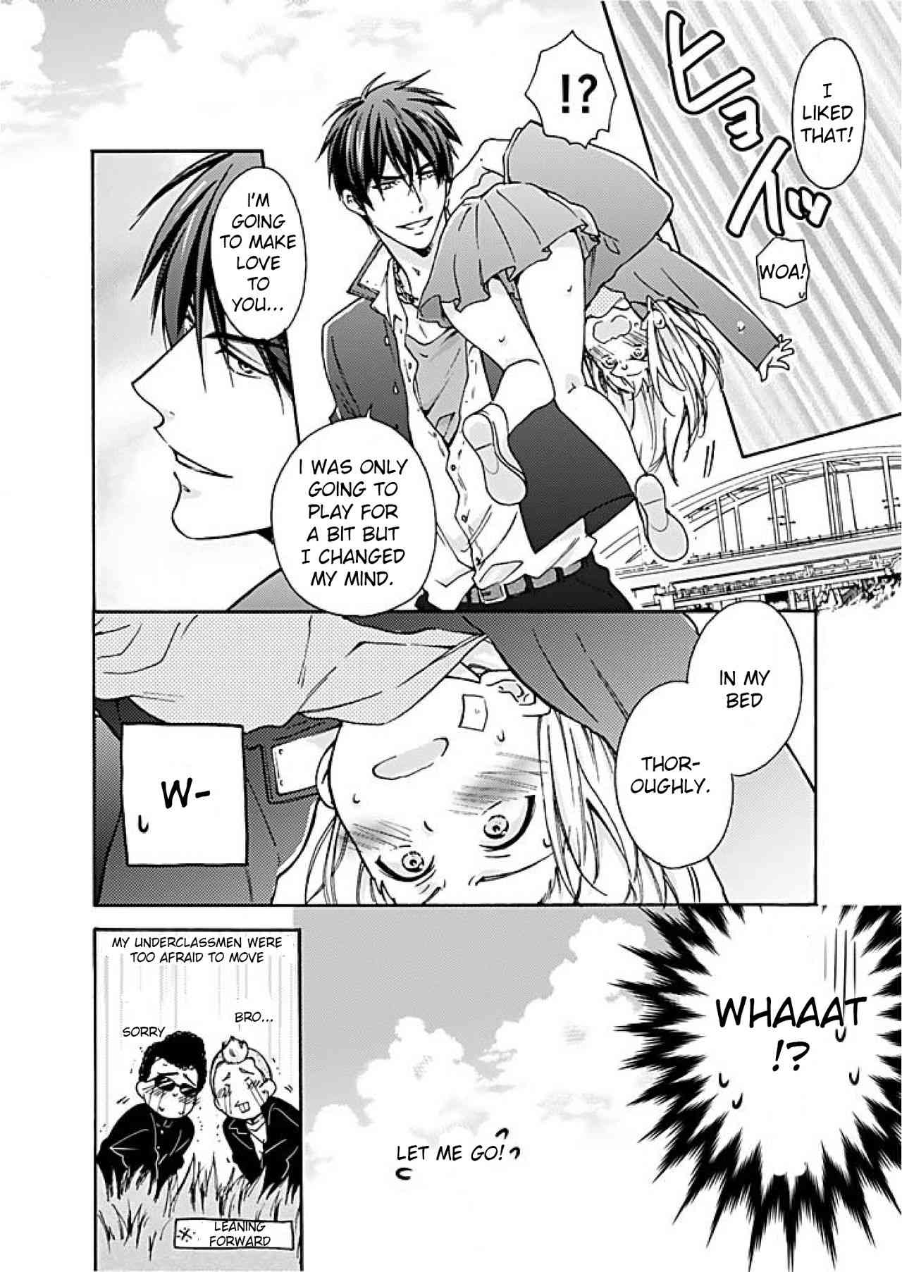 Nyotaika Yankee Gakuen ☆ Ore no Hajimete, Nerawaretemasu 1 page 9 full