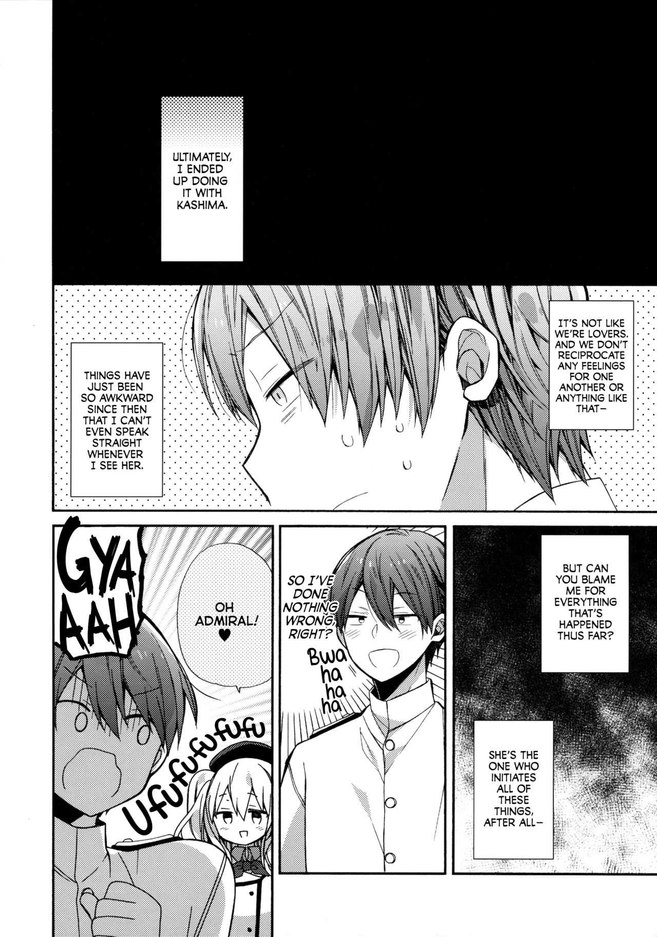 Kashima-chan no Renshuu Sensen Ijou Ari 2 | There's Something Weird With Kashima's War Training 2 page 5 full
