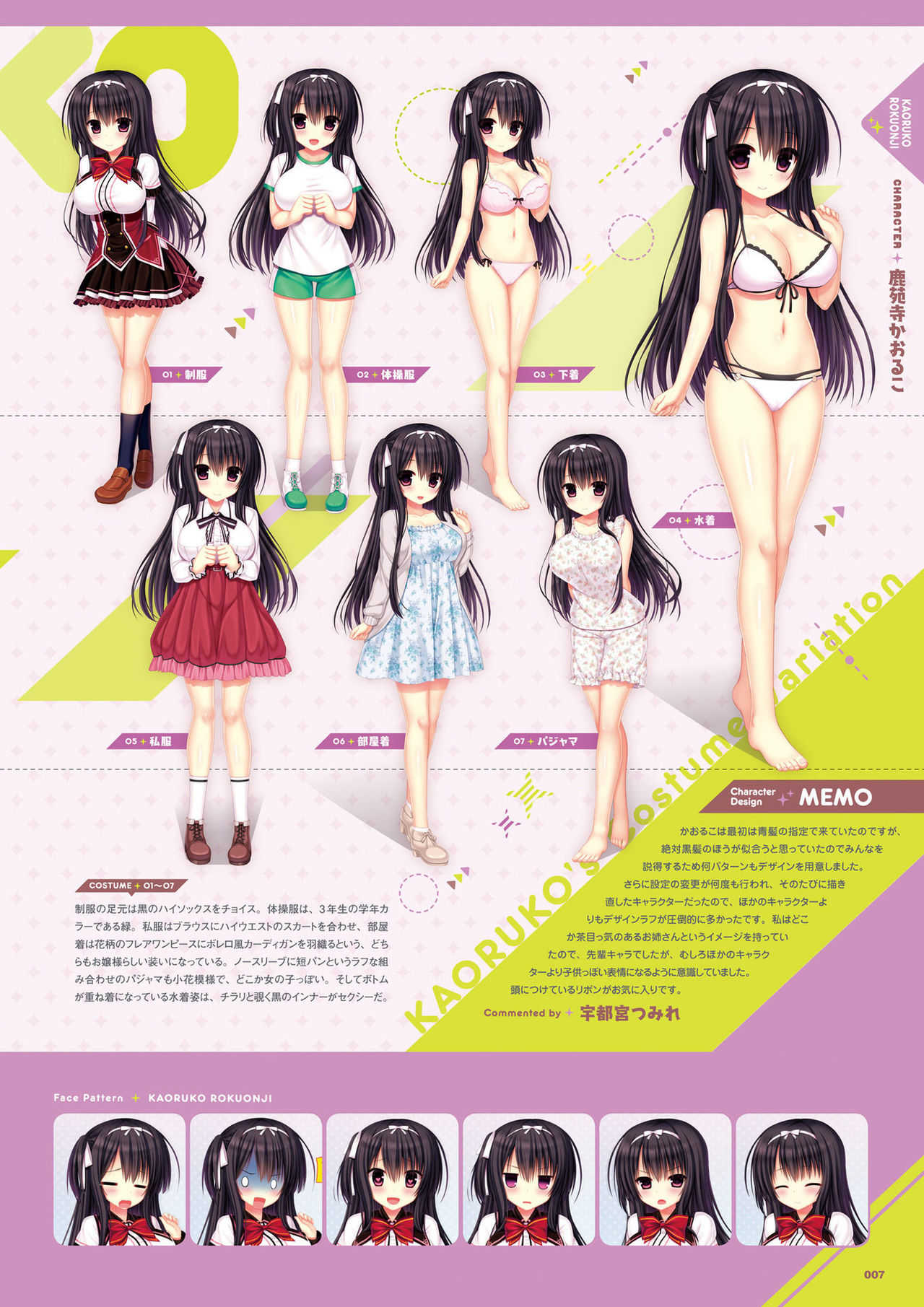 ワガママハイスペック　ビジュアルファンブック page 8 full