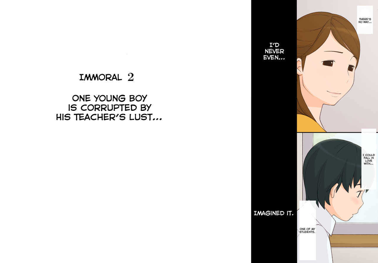Immoral 2 |One Young Boy Is Corrupted By His Teacher's Lust page 3 full