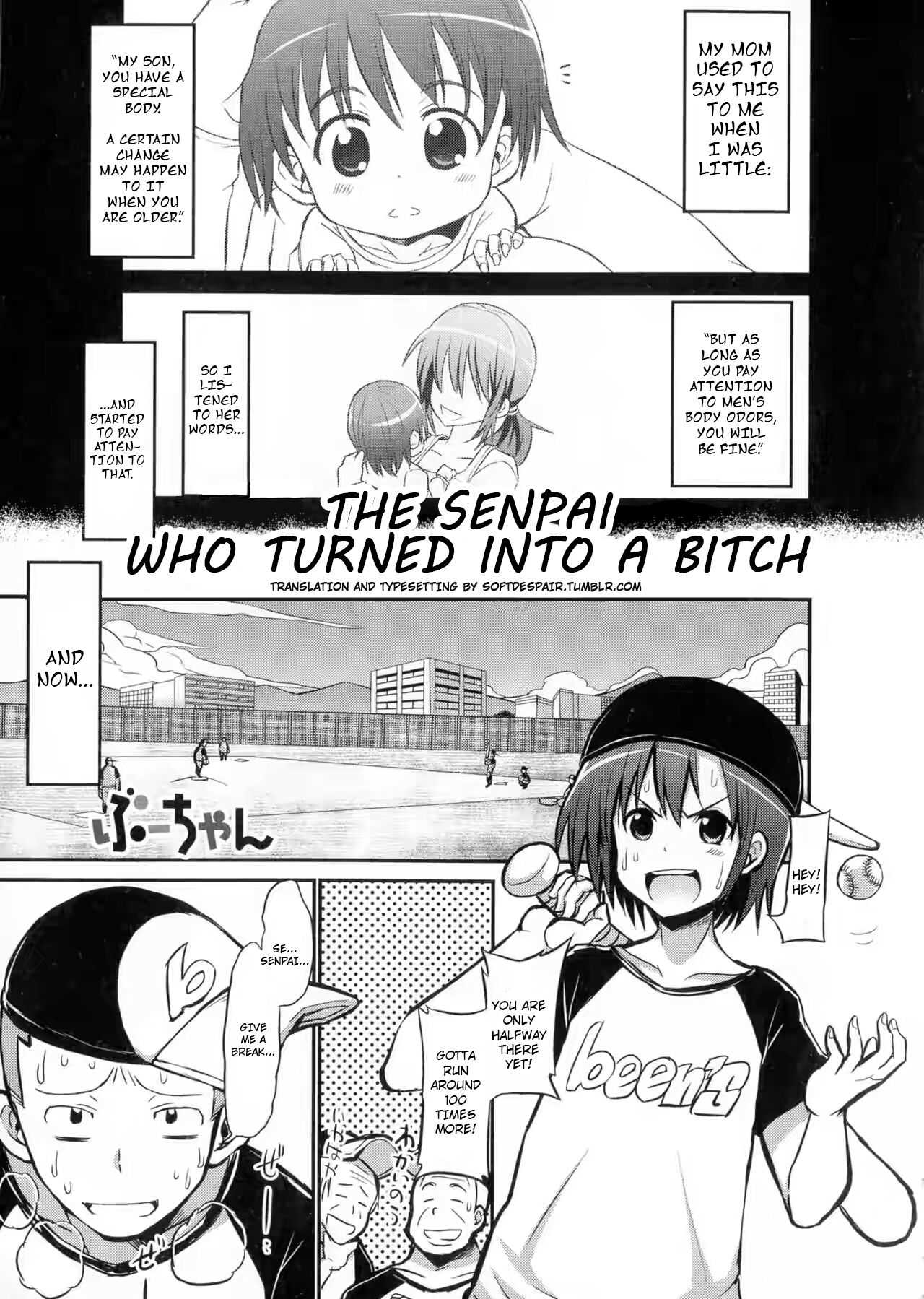 The Senpai who turned into a bitch page 1 full