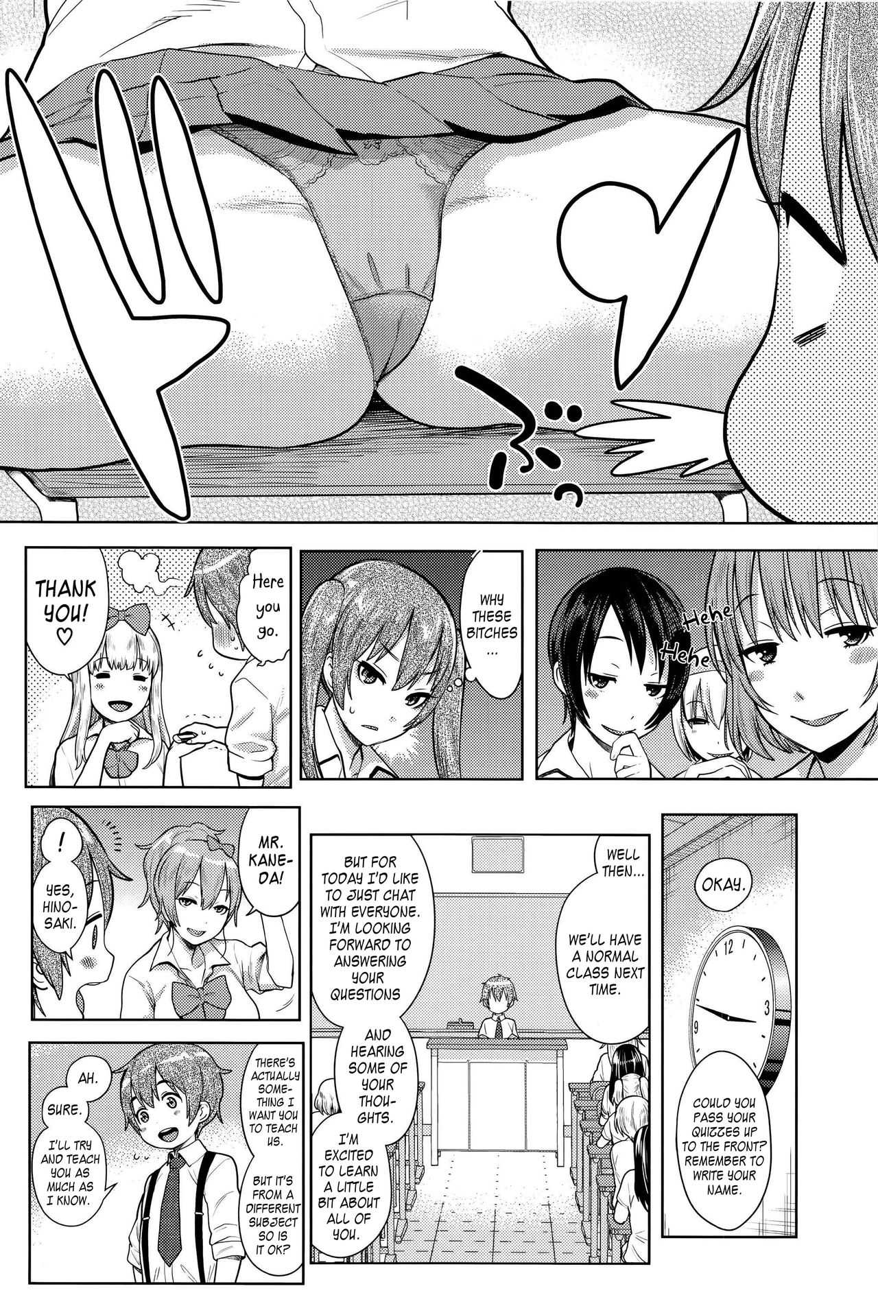 Sannen Bitch-Gumi, Kodomo Sensei |Senior Year Sluts Get a New Kid Teacher page 8 full