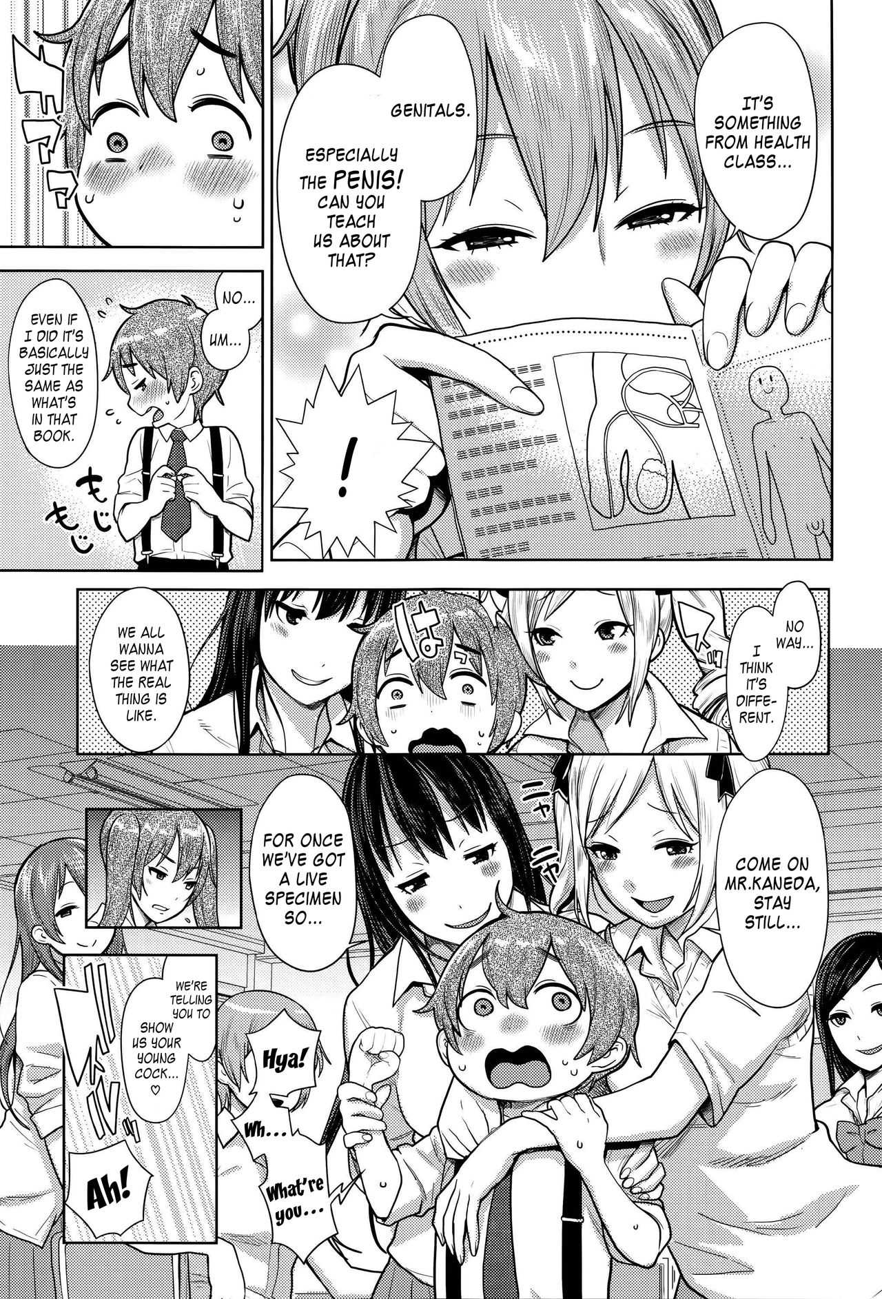 Sannen Bitch-Gumi, Kodomo Sensei |Senior Year Sluts Get a New Kid Teacher page 9 full