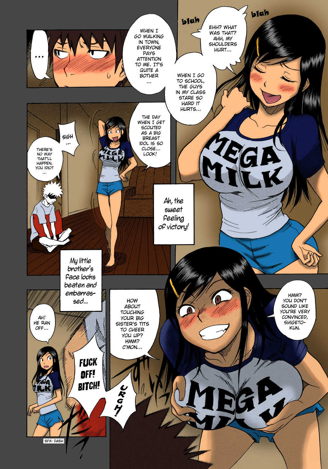 Hinnyuu Kyonyuu History | Tiny Boobs Giant Tits History Page 4 - AsmHentai