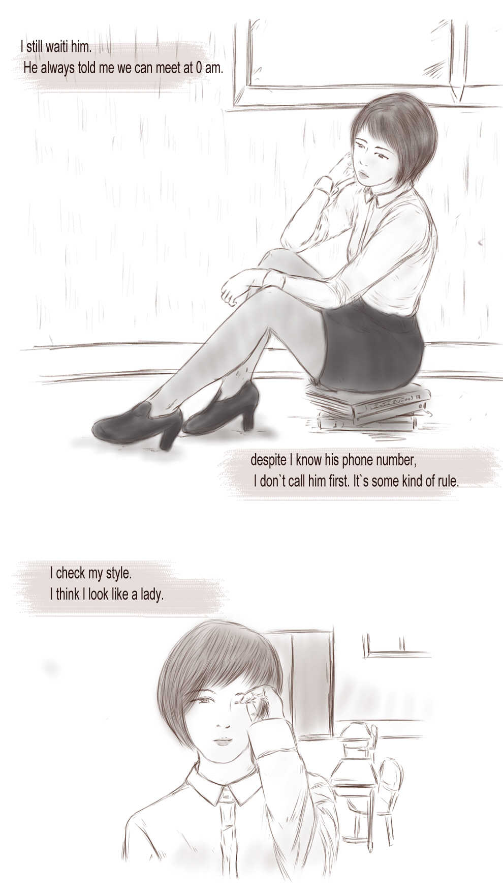 SEXY LADY TEACHER HIDE HER PENIS page 4 full