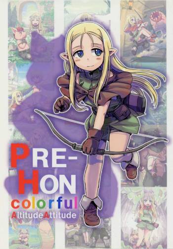 PRE-HON colorful cover