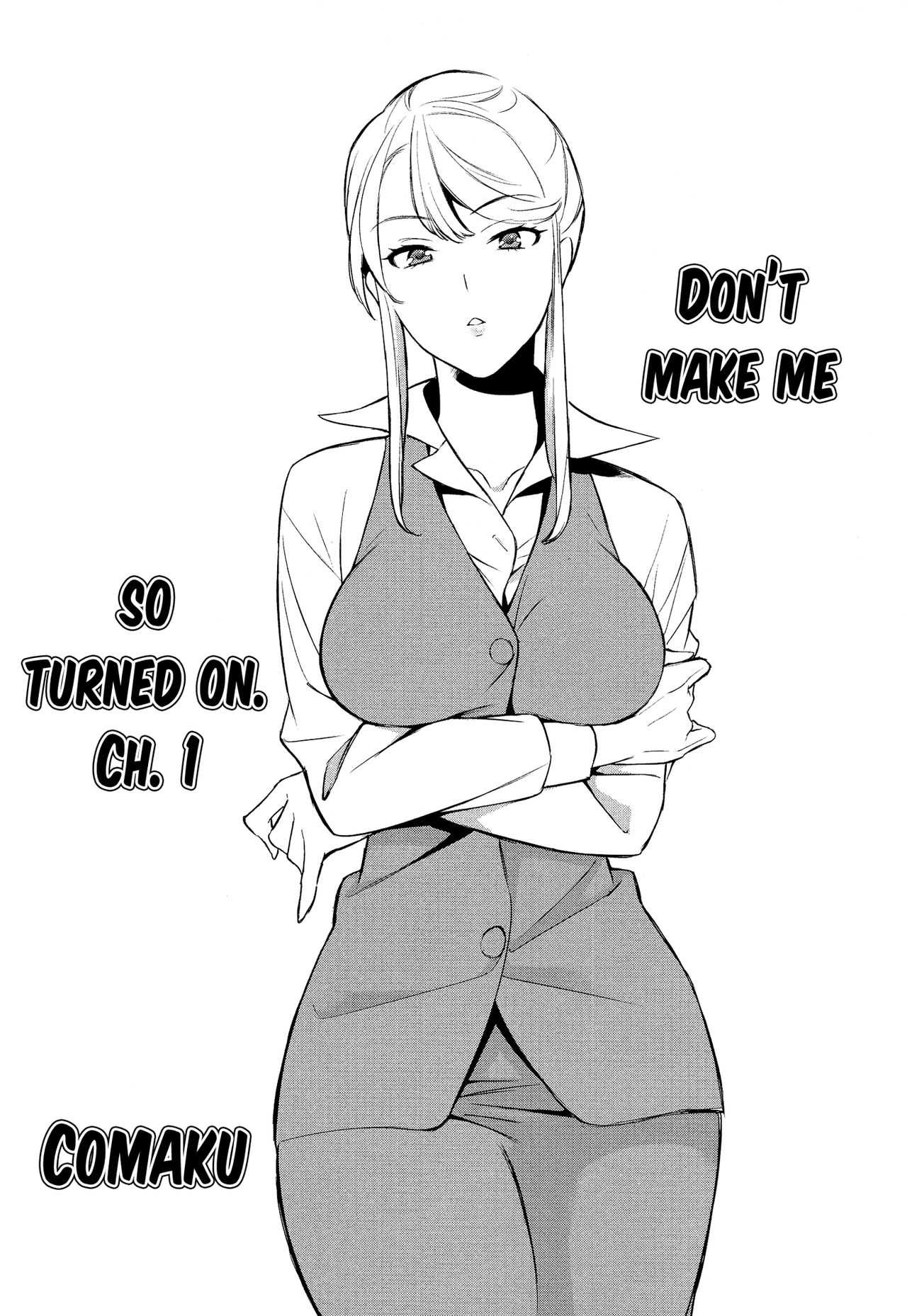 Anmari Sono Ki ni Sasenai de | Don't Make Me So Turned On. Ch. 1 page 2 full