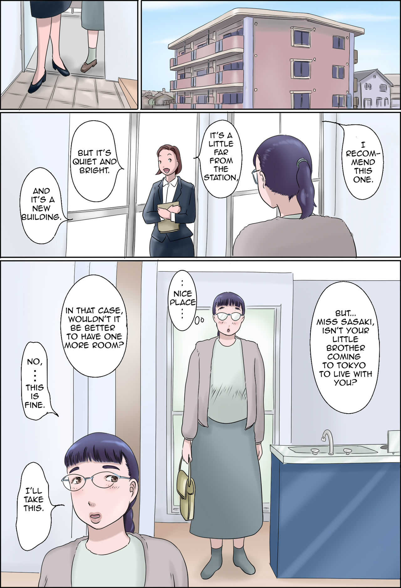 Boku no Ane wa Jimi dakedo ii Kanji | My Big Sister is Plain but Pleasant page 2 full