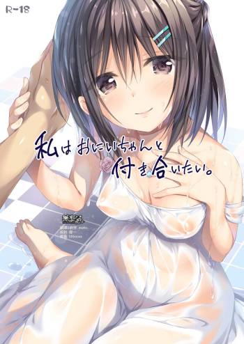 Watashi wa Onii-chan to Tsukiaitai. cover