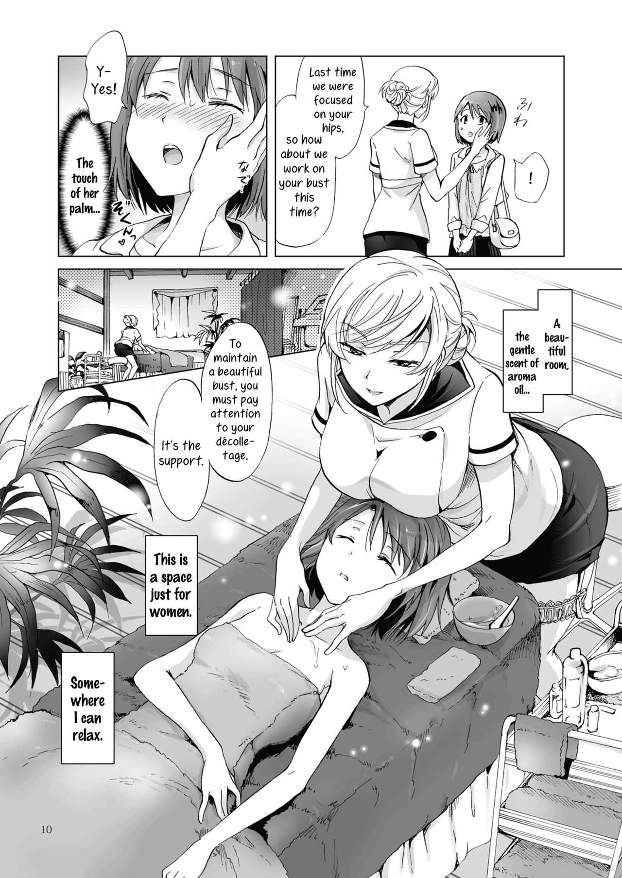 Himitsu no Yuri Esthe Friend Course | Secret Yuri Salon, Friends Course page 10 full
