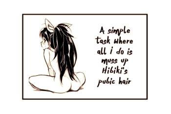 Hibiki no Inmou | Hibiki's Pubic Hair cover