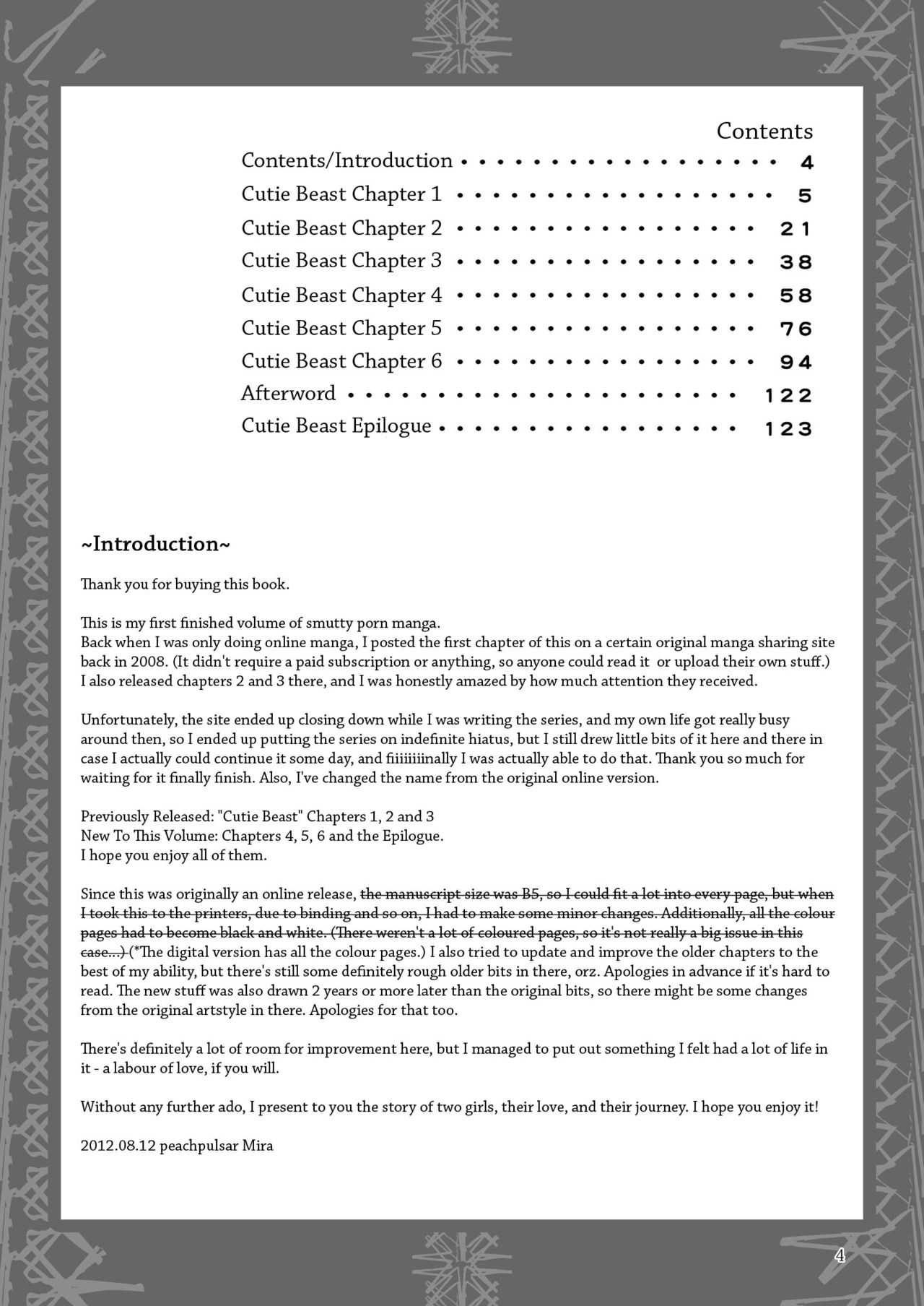 Cutie Beast Complete Edition Ch. 1-3 page 4 full