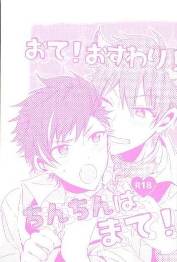 Ote! Osuwari! Chinchin wa Mate! cover