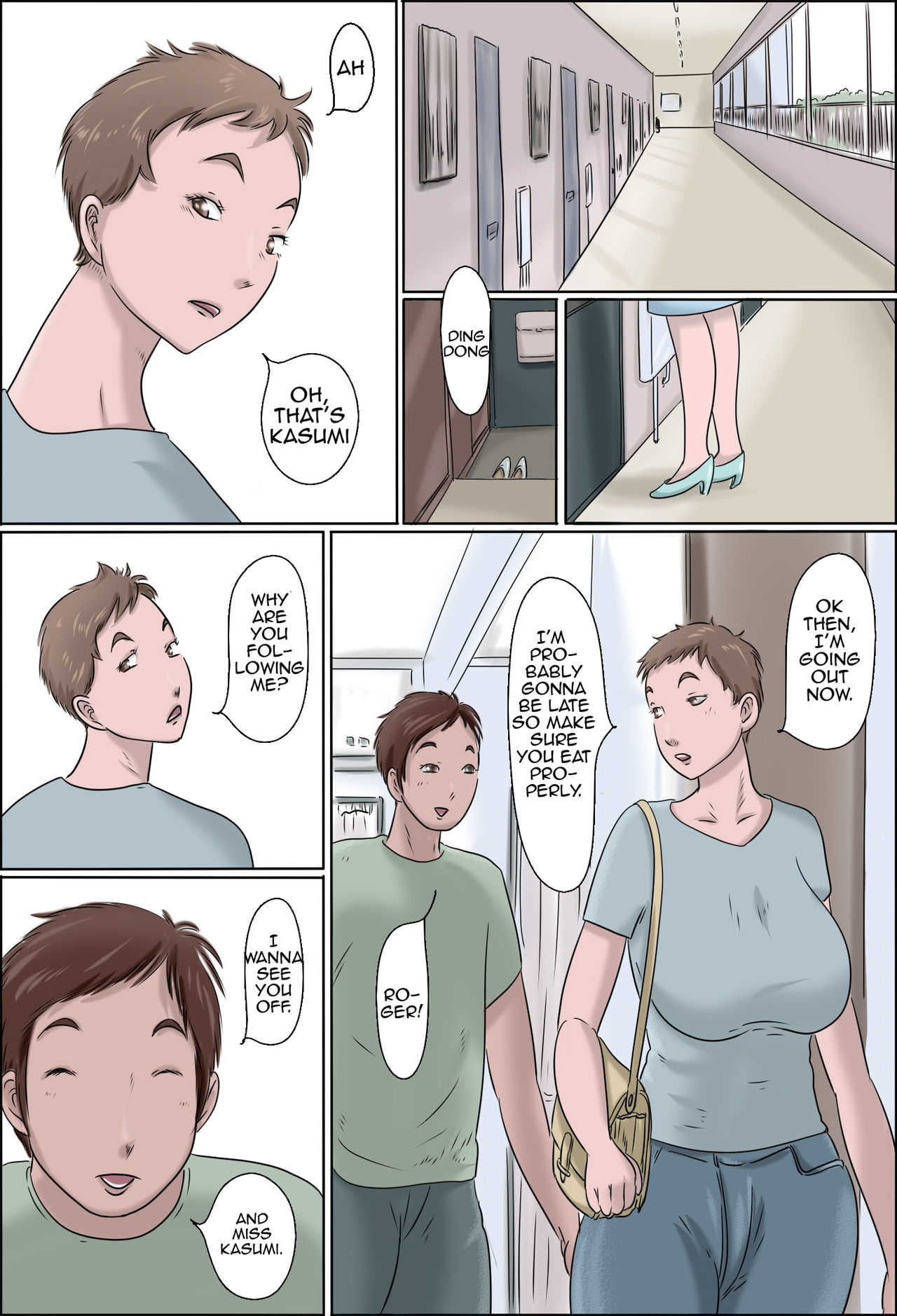 Haha wa Odoru -Jou- | Dancing Mother Vol.1 Part 1 page 2 full