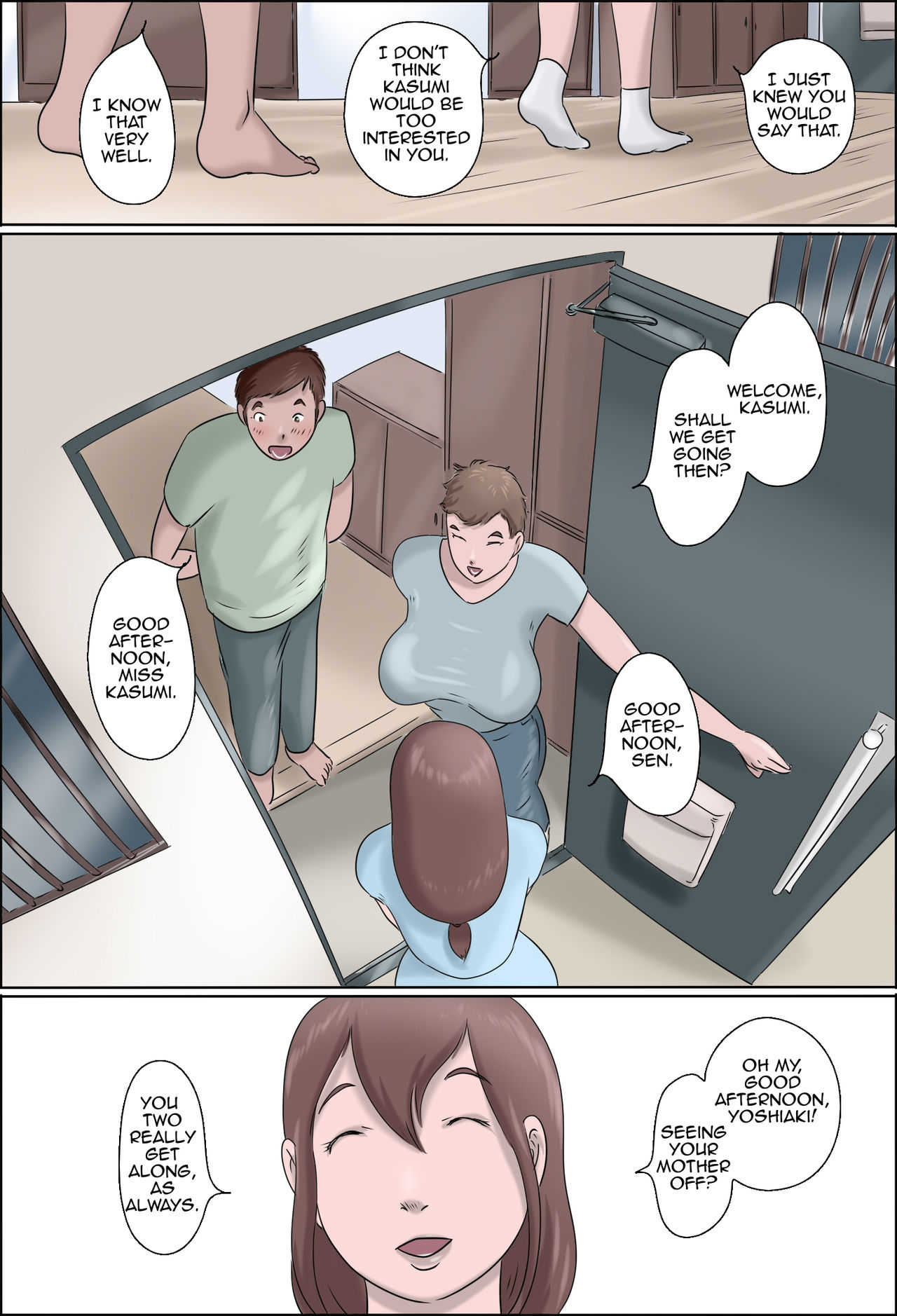 Haha wa Odoru -Jou- | Dancing Mother Vol.1 Part 1 page 3 full