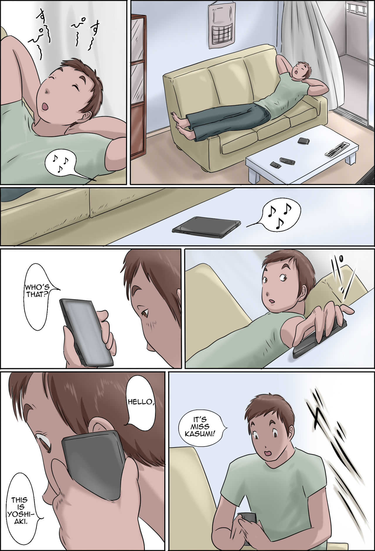 Haha wa Odoru -Jou- | Dancing Mother Vol.1 Part 1 page 9 full