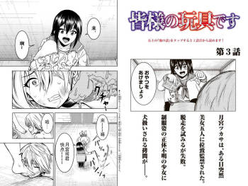 Mina-sama no Omocha desu chap 3 cover